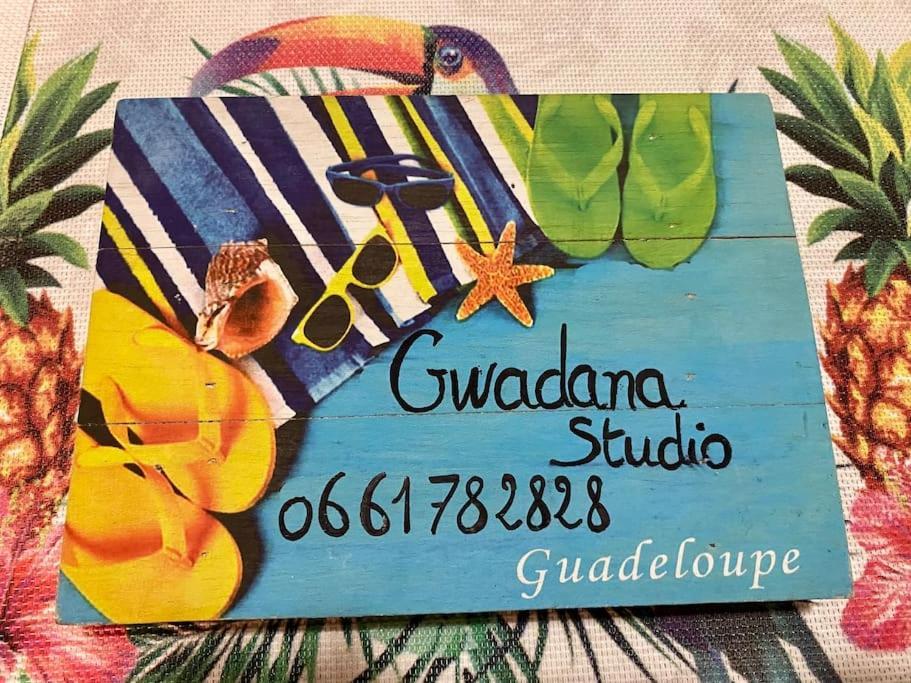 Acces Direct Plage, Vue Mer D'Exception, Les Gwada Studios, Village Vacances Sainte-Anne  Exterior foto