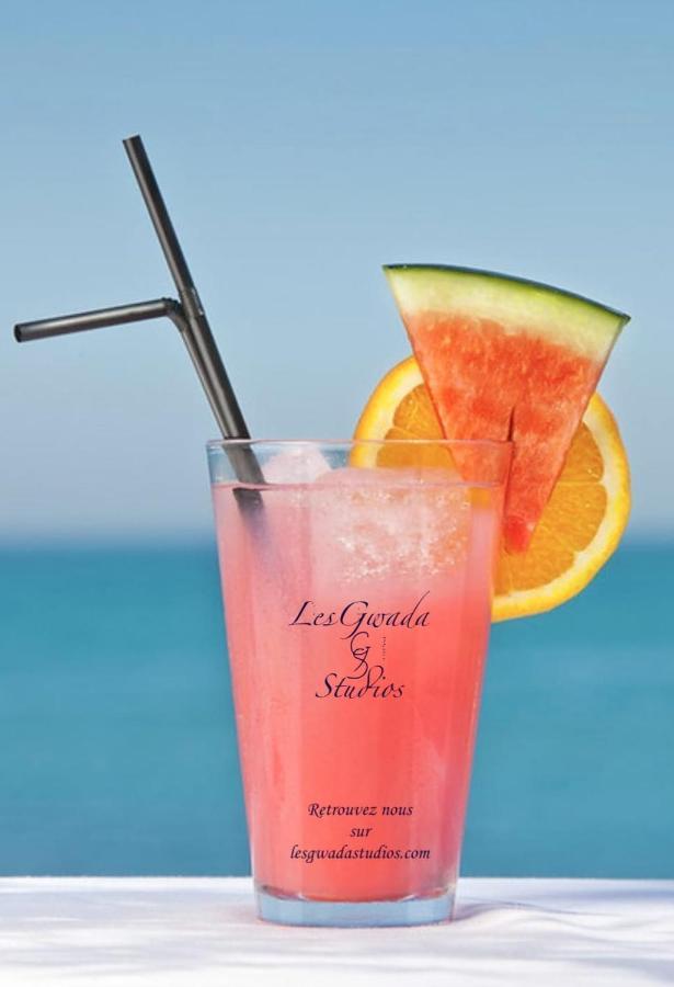 Acces Direct Plage, Vue Mer D'Exception, Les Gwada Studios, Village Vacances Sainte-Anne  Exterior foto